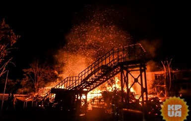 Спасатели назвали вероятную причину пожара в лагере 