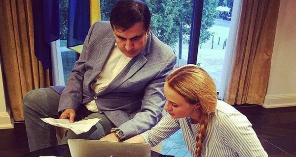 Саакашвили отстранил пресс-секретаря из-за поста о Порошенко-Вальцмане