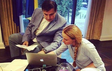 Саакашвили отстранил пресс-секретаря из-за поста о Порошенко-Вальцмане