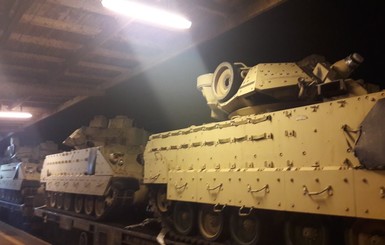 В Польше во время перевозки повредили танки армии США и железнодорожную станцию