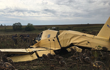 Полиция: самолет  в Хмельницкой области упал из-за технической неисправности 