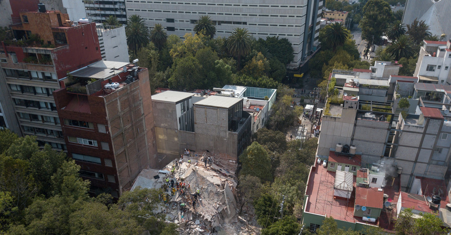 В Мексике произошло мощное землетрясение 