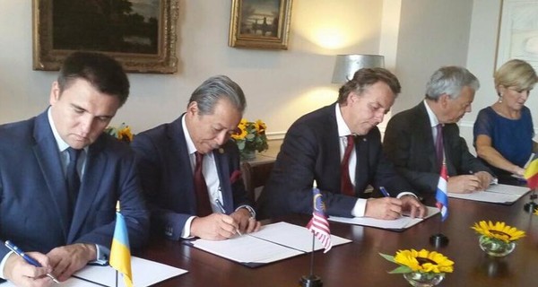 Нидерланды, Австралия, Бельгия, Малайзия и Украина и подписали меморандум по MH17
