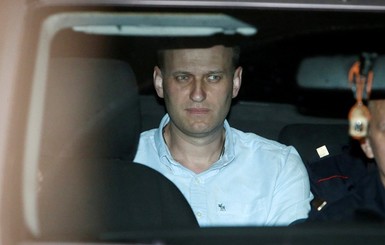 В Москве задержали оппозиционера Навального