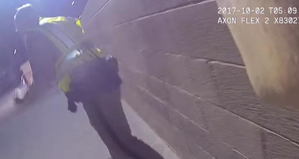 Стрельба в Вегасе: опубликовано видео с нагрудной камеры полицейского 
