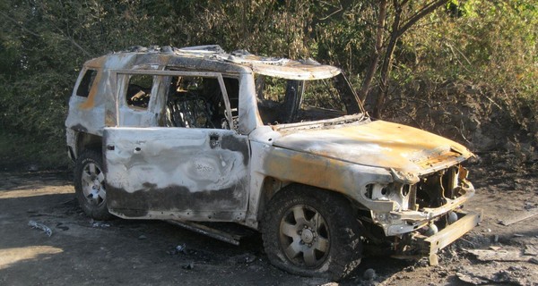 В Харьковской области внедорожник обстреляли из гранатомета