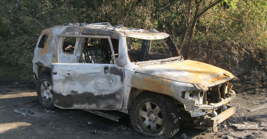 В Харьковской области внедорожник обстреляли из гранатомета