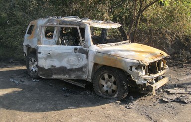 В Харьковской области внедорожник обстреляли из гранатомета