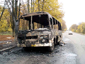 На водителя сгоревшего автобуса завели уголовное дело 