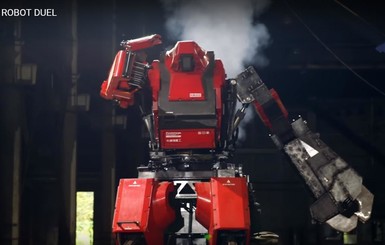 В Японии прошла первая в мире битва человекоподобных роботов 