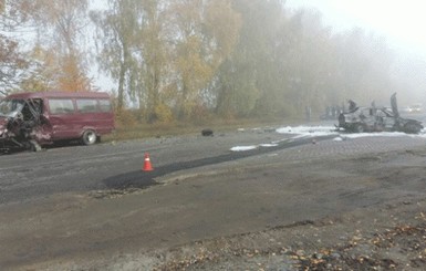 В Винницкой области произошло ДТП, в котором пострадали восемь человек