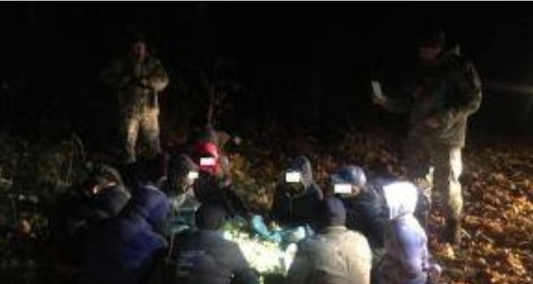 Пограничники поймали 12 нелегалов в Сумской области
