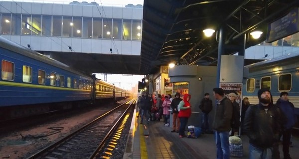 Взрывчатки на центральном киевском ж/д вокзале  не нашли 