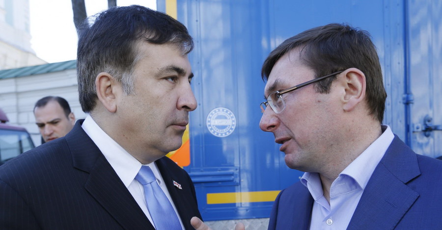 Саакашвили обвинил Луценко во лжи: 