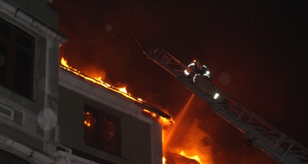 В Киеве сгорело общежитие с переселенцами