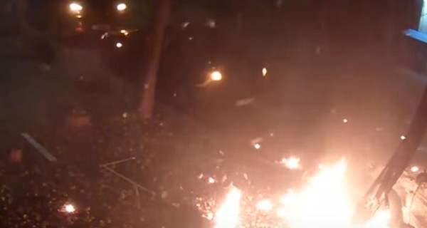 Опубликовано видео момента подрыва Мосийчука в Киеве 