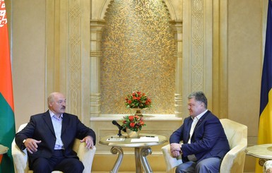 Лукашенко - на встрече с Порошенко: 