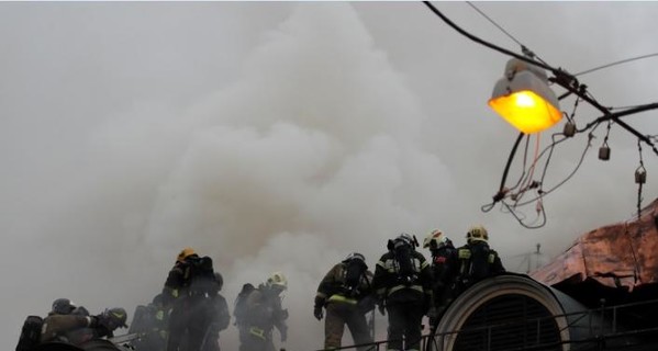 В Москве произошел пожар в здании музея им. Пушкина