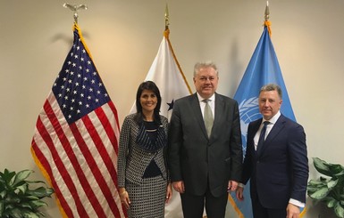  Миротворцы ООН на Донбассе: вопрос обсудили Ельченко, Хейли и Волкер  