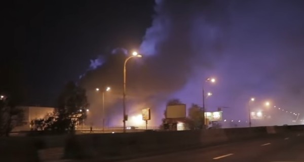 В Киеве сгорел 
