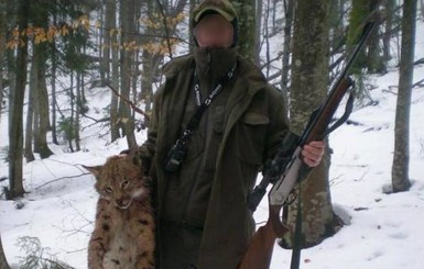 На Закарпатье за убийство рыси лесничего отстранили от работы
