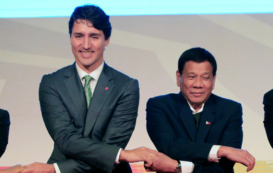 Президент Филиппин посоветовал премьер-министру Канады отвалить 