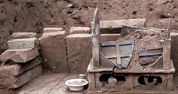 В Китае нашли тысячелетнюю шкатулку с прахом Будды