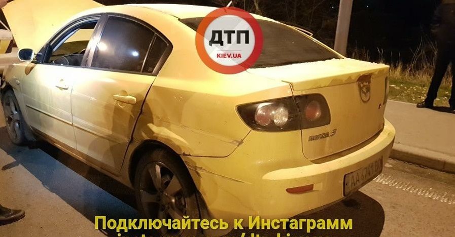 В Киеве силовики устроили погоню за автоугонщиками 