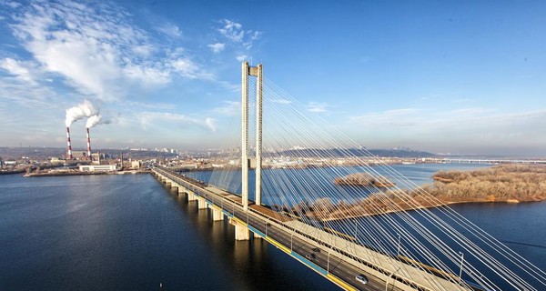 В Киеве на месяц перекроют движение по Южному мосту