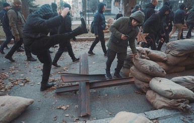 В Харькове разгромили съемочную площадку российского сериала, полиция никого не задержала