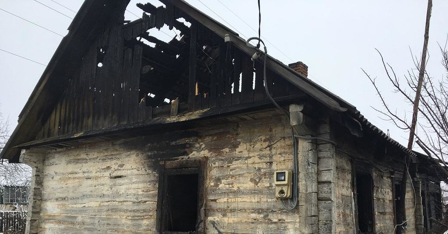 На пожаре в Житомирской области погибли двое детей