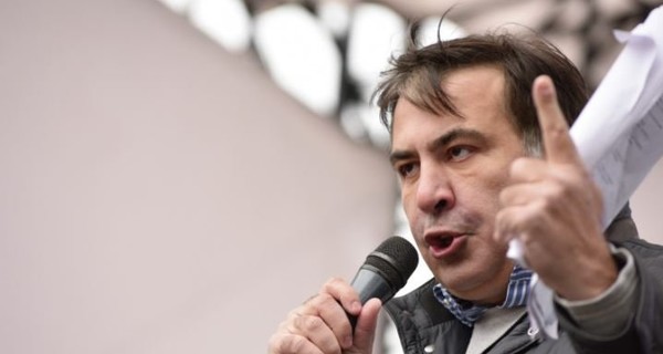 Михаил Саакашвили приехал поддержать телеканал NewsOne