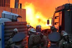 Жители Славянска подожгли дом городского чиновника 