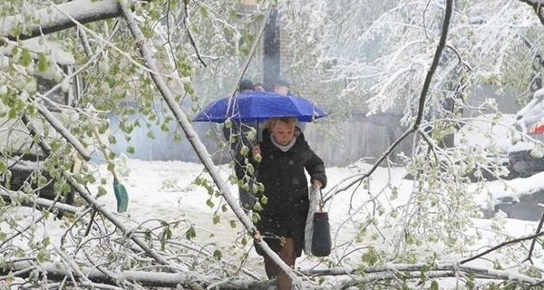 В выходные в Украину придет снежная зима