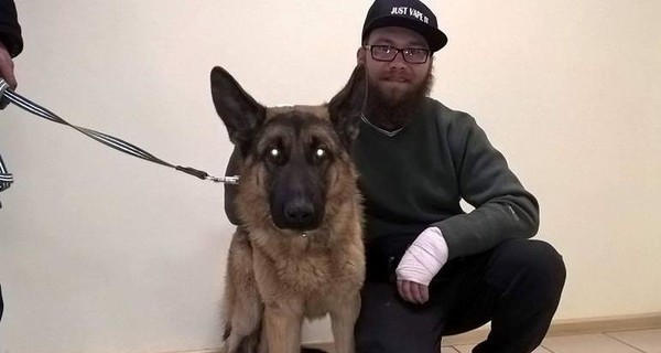 Киевлянин в канун дня Святого Николая нашел в Фейсбуке пса, пропавшего год назад