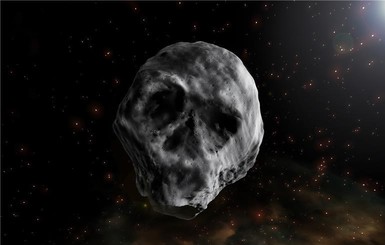 К Земле летит мертвая комета в виде черепа