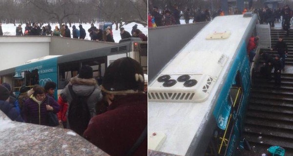 В Москве автобус протаранил толпу людей, есть погибшие, много раненых 