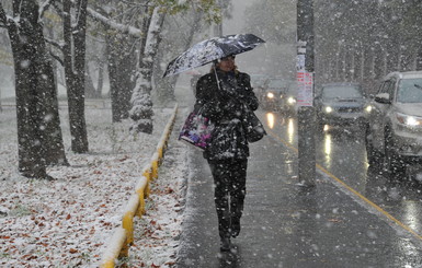 Украинцев предупредили о сильных снегопадах, метелях и гололеде