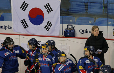 Хоккеистки из Северной и Южной Кореи не понимали друг друга на первой тренировке