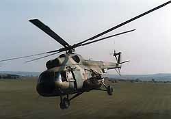 Опять упал вертолет Ми-8 с украинцем на борту  