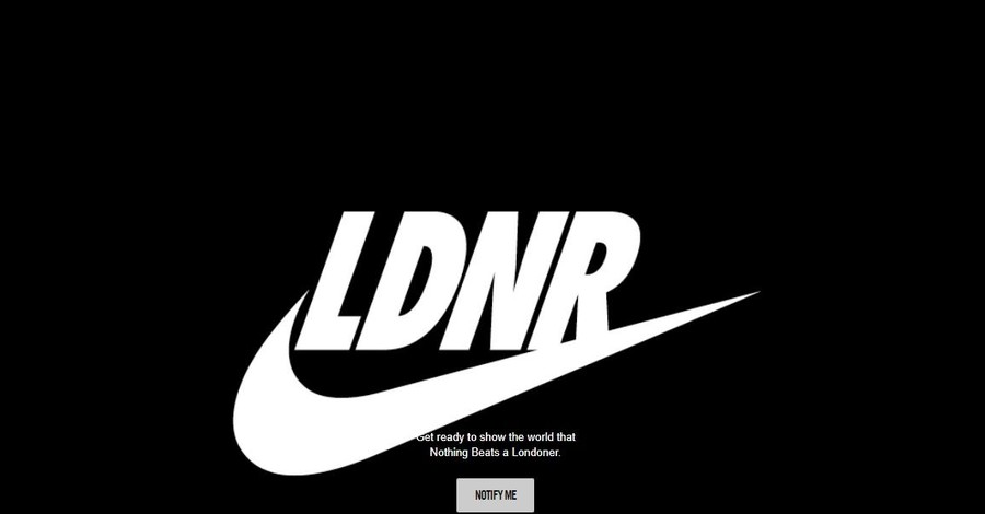 Nike удивил новым логотипом надписью LDNR - Новости на KP.UA