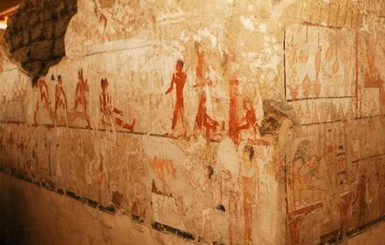В Египте нашли гробницу с танцующей обезьяной