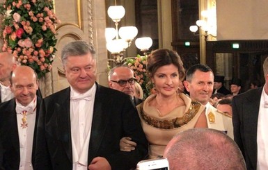 Стало известно в платье какого дизайнера Марина Порошенко была на Венском балу