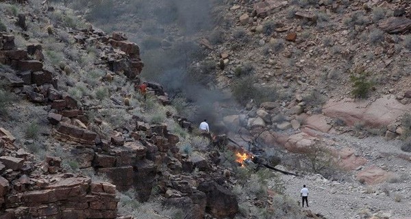 В Большом каньоне разбился туристический вертолет, есть жертвы