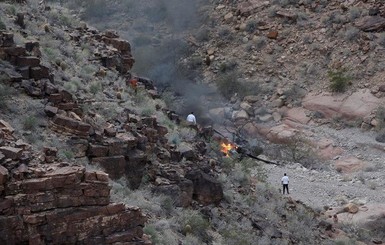 В Большом каньоне разбился туристический вертолет, есть жертвы