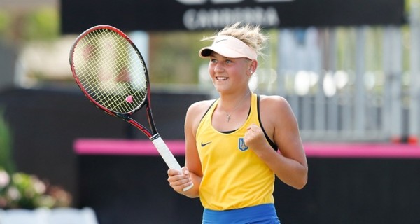 Новый рекорд Марты Костюк: 15-летняя украинка победила в первом матче за сборную в Кубке Федерации