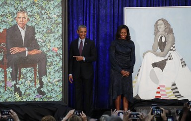 Барак Обама представил свой портрет: 