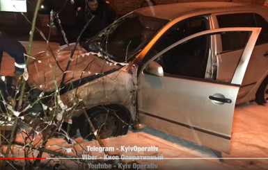 В Киеве взорвался автомобиль, еще пять в разных частях города сгорели 