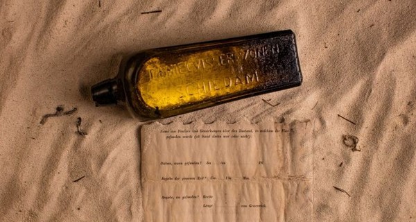 На австралийском пляже нашли самое старое сообщение в бутылке
