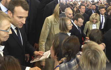 Президенту Франции подарили рассказы Сенцова в переводе 